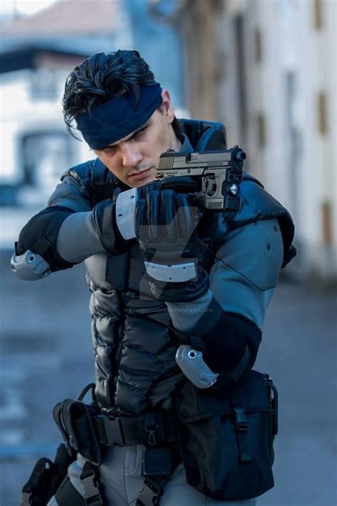 snake metal gear box cosplay|solid snake carbon costume.